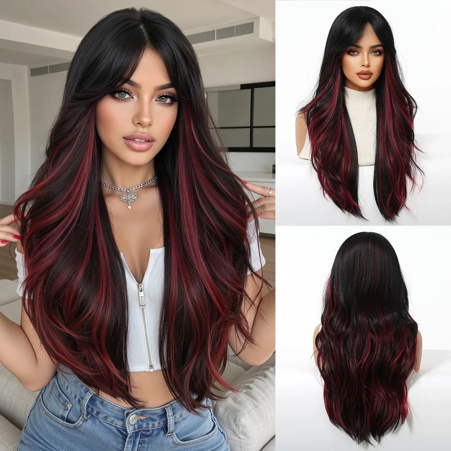 Rose Blonde Wavy Wig