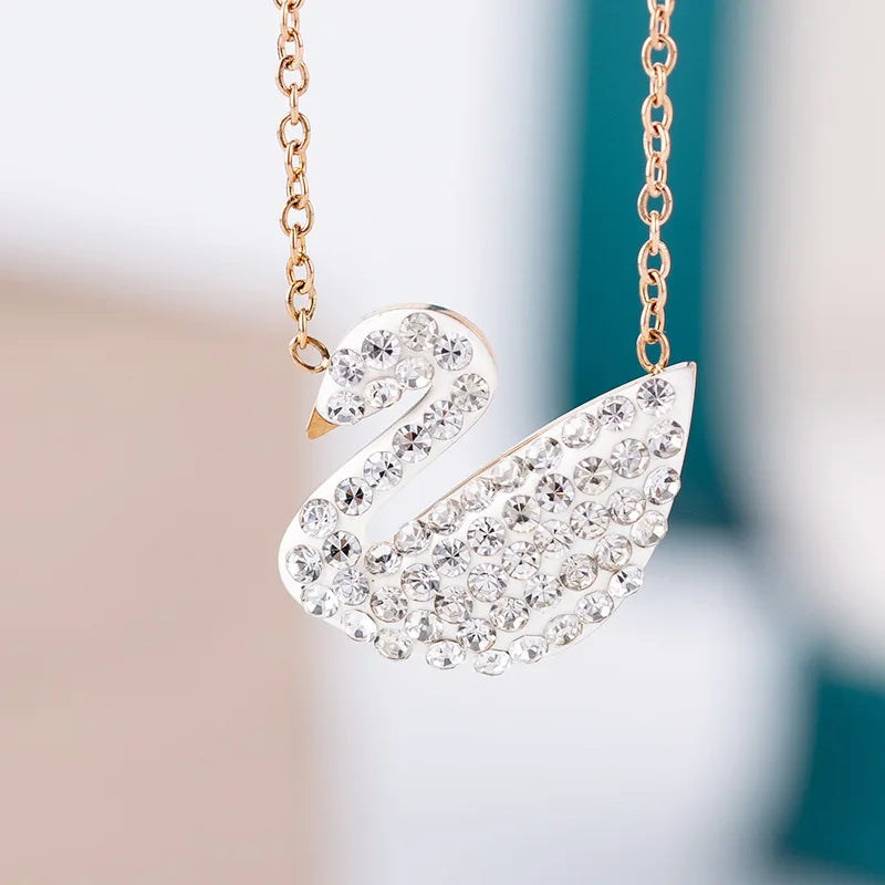 Black Swan Anniversary Necklace