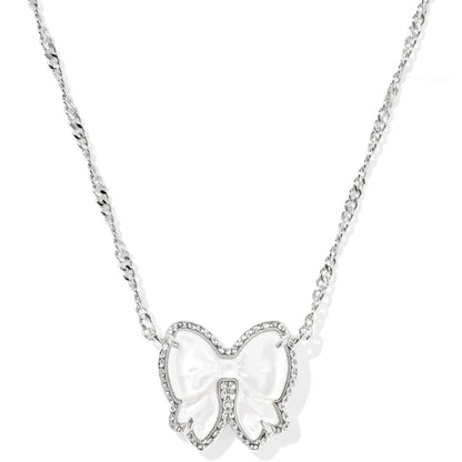 Butterfly Pearl Necklace