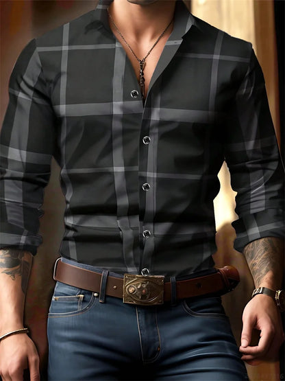 Printed Long Sleeve Shirt