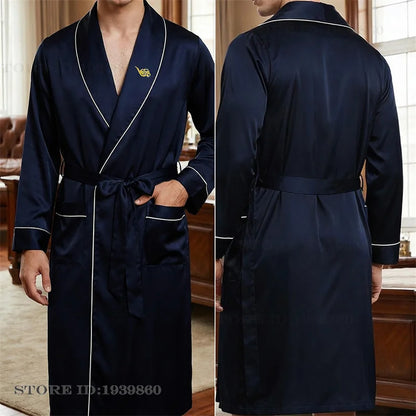 Satin Two-Piece Pajama Set