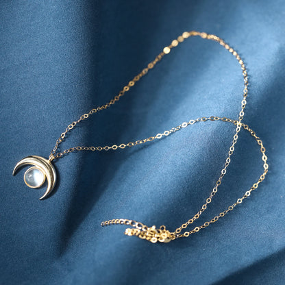 Moonstone Pendant Necklace