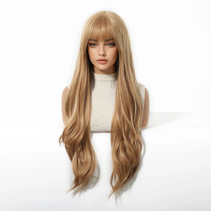 Long Golden Wig
