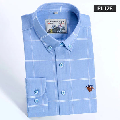Oxford Striped Business Shirt
