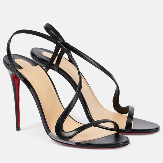 Serpentine Stiletto Sandals