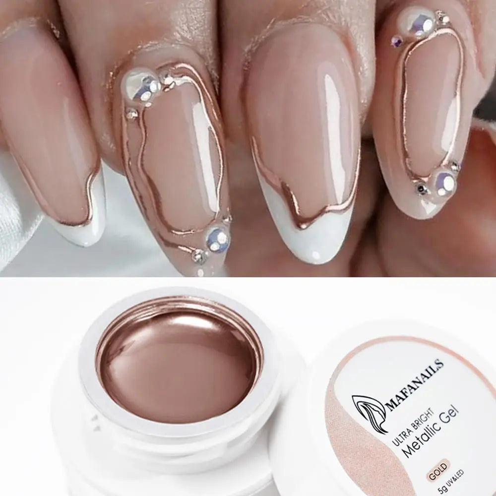 Metallic Mirror Nail Gel