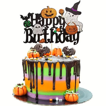 Spooky Halloween Cake Topper
