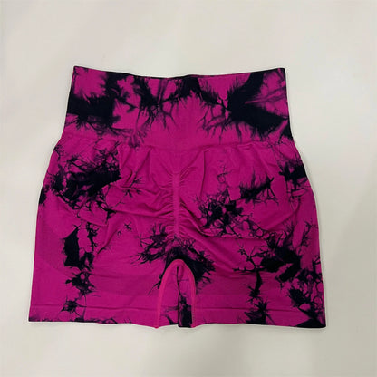 Tie-Dye Biker Shorts