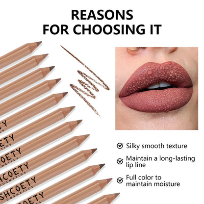 Waterproof Matte Lip Liner Combo Set