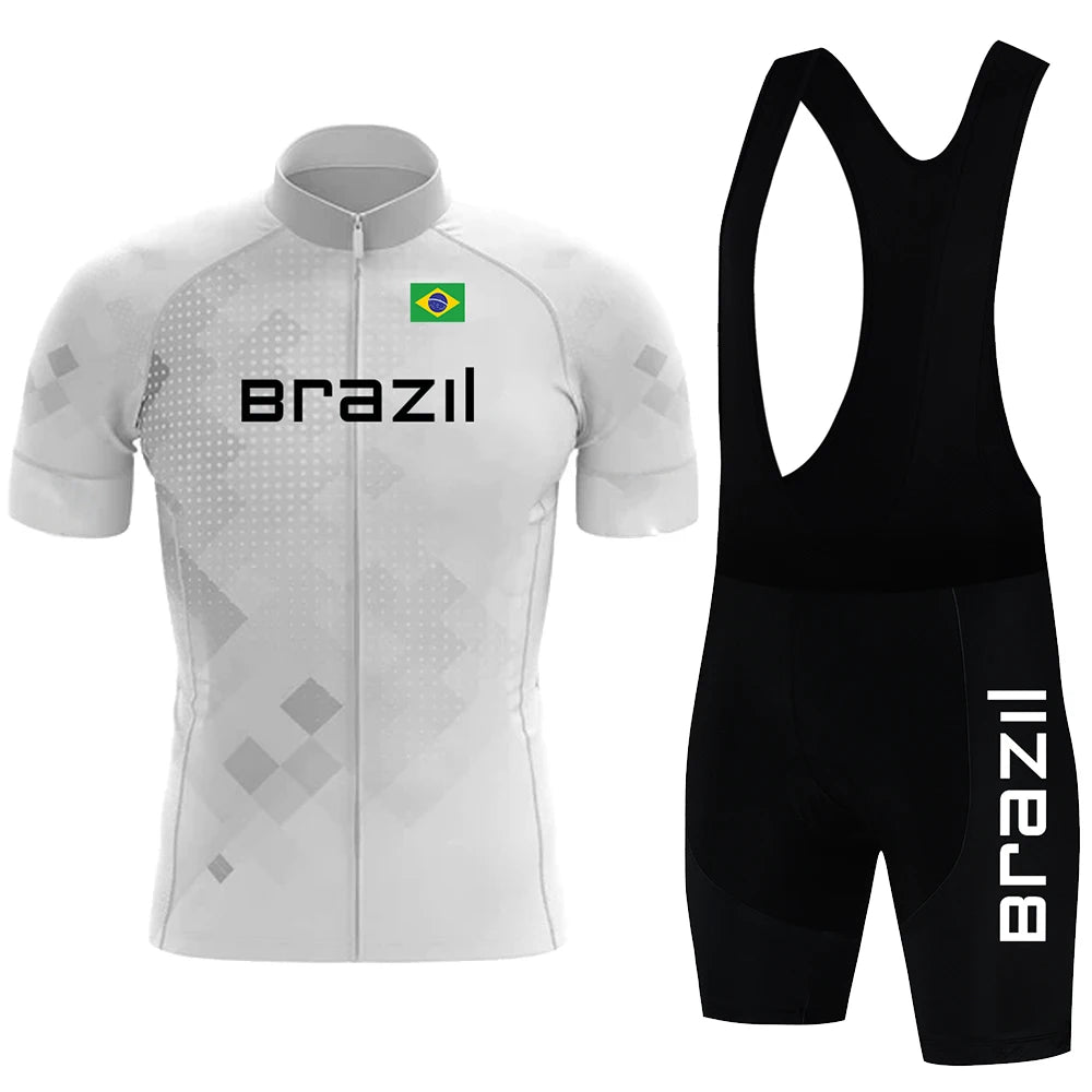 Breathable Road Cycling Jersey Set