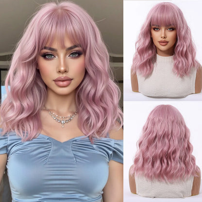 Short Wavy Bob Wig