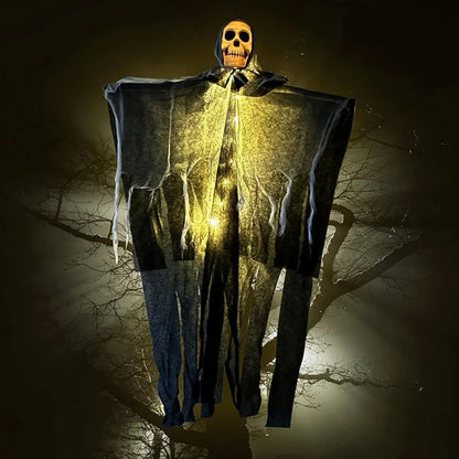 Hanging Ghost Skeleton Ornament