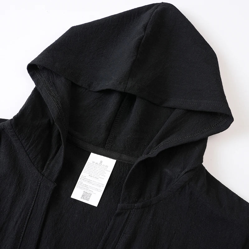 Hooded Button Beach Tank Top
