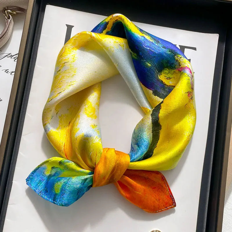 Mulberry Silk Bandana Scarf