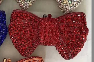 Rhinestone Evening Clutch Purse