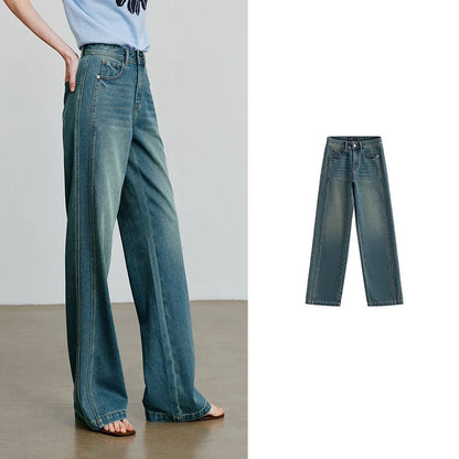 Toyouth Puff Splicing Jeans