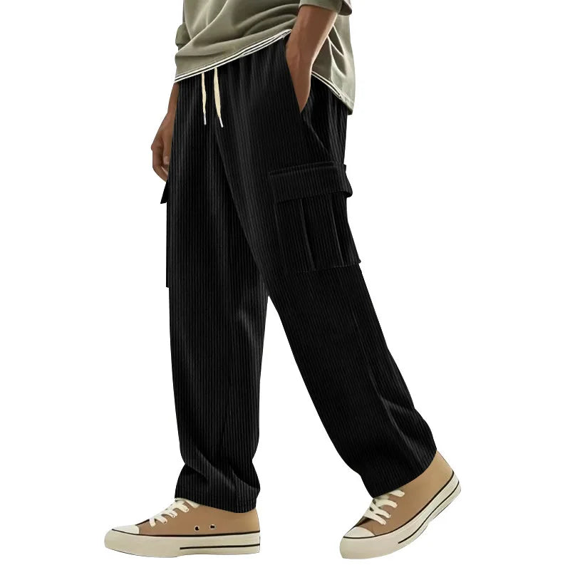Corduroy Straight Pants