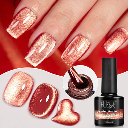 Crimson Cat Eye Gel