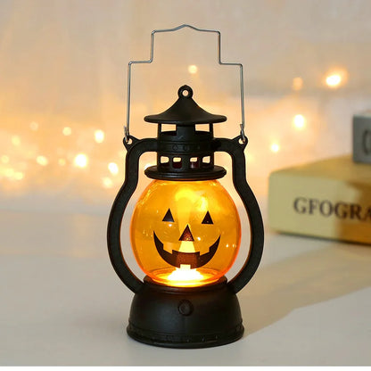 LED Pumpkin Lantern Light