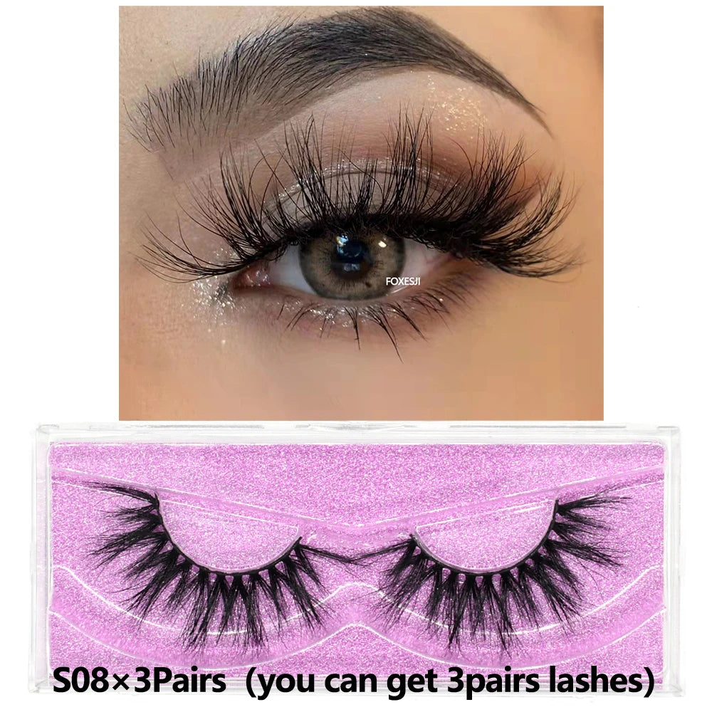 Luxury Crisscross Mink Lashes