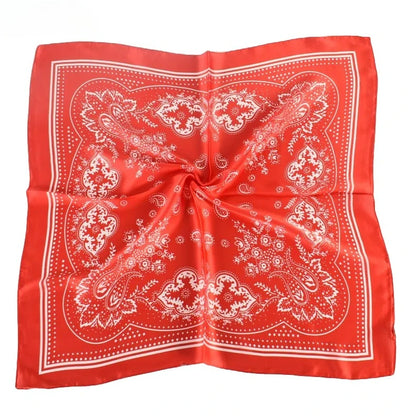 Satin Silk Feeling Hair Scarf