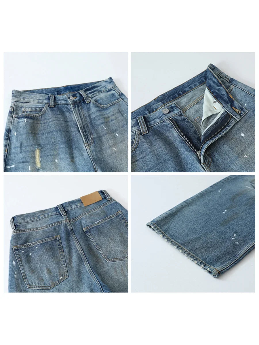 Chic Ven Blue Straight Jeans