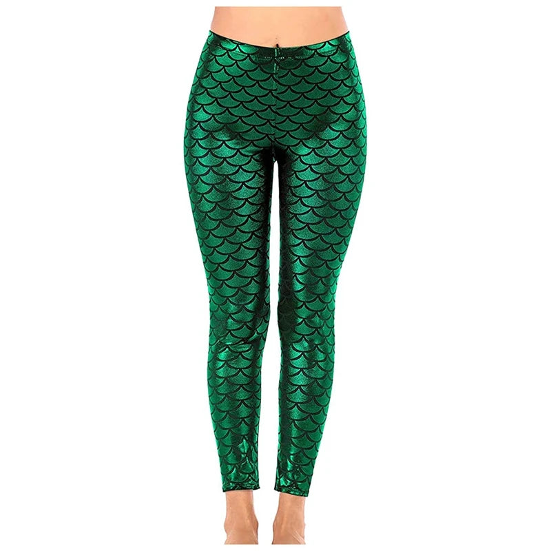 Mermaid Fish Scale Leggings