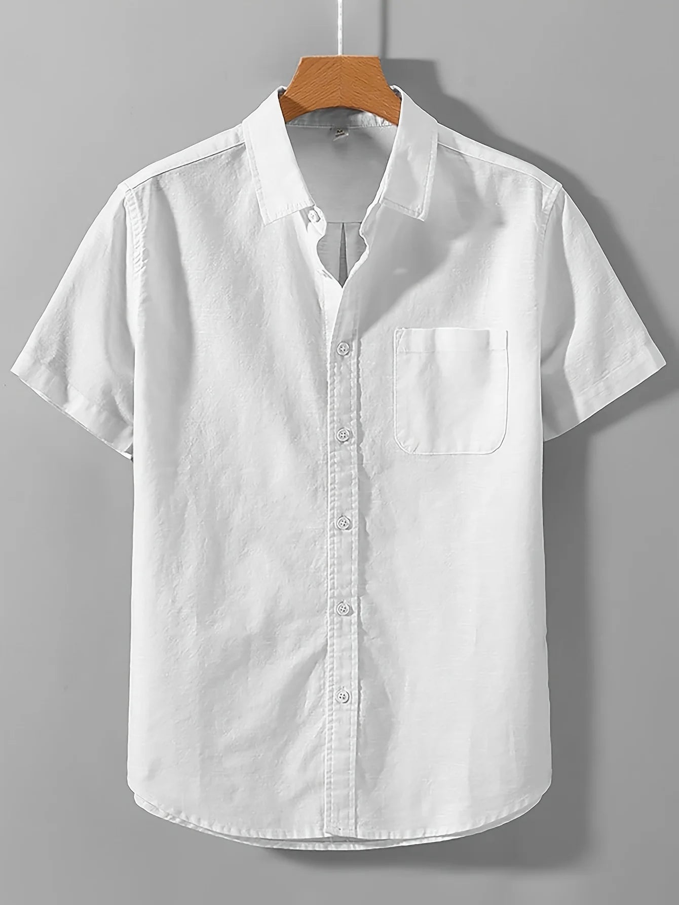 Minimal Cotton Summer Shirt