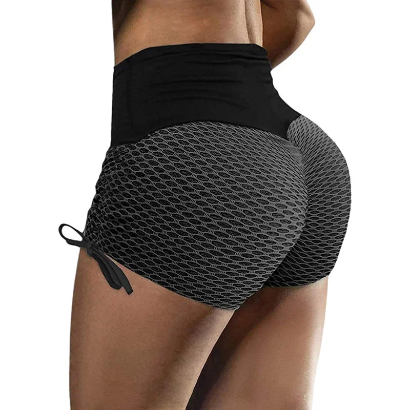 Spliced Jacquard Sports Shorts