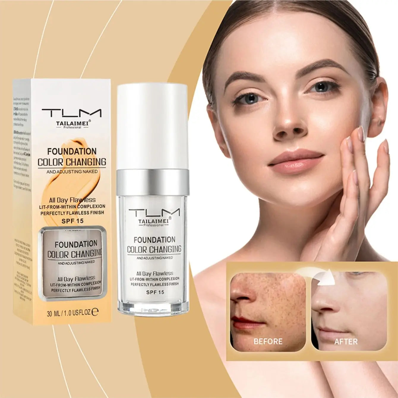 Waterproof Cream Foundation
