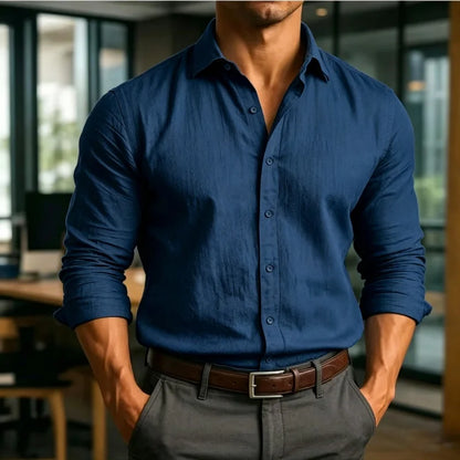 Stretch Casual Long Shirt