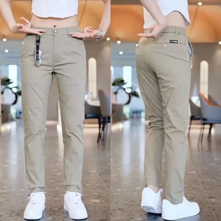 Korean Slim Fit Golf Trousers