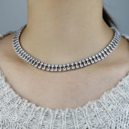 Star Tear Drop Choker
