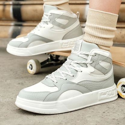 Xtep Skateboarding High-Top Sneakers