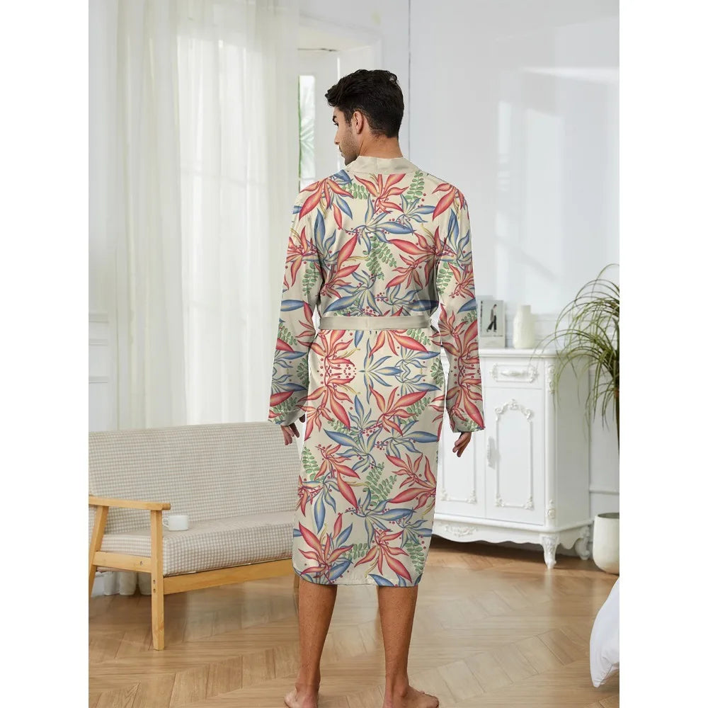 Gray 3D Print Nightgown