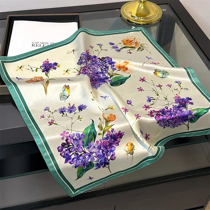 Mulberry Silk Bandana Scarf