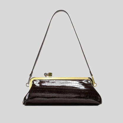 Long Kiss Lock Clutch