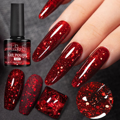 Crimson Cat Eye Gel