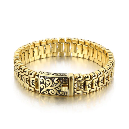 Vintage Woven Link Bracelet