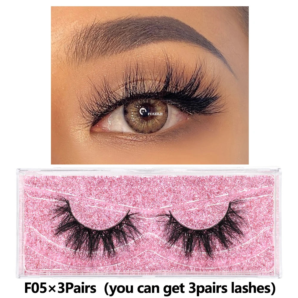 Luxury Crisscross Mink Lashes