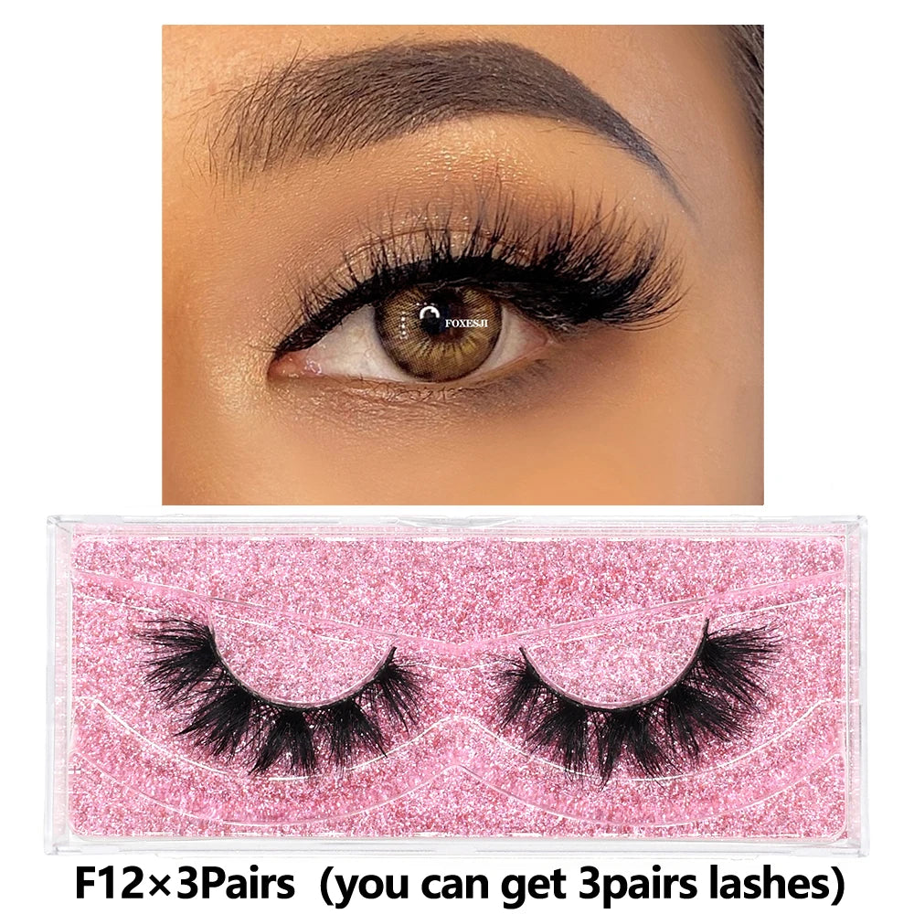 Luxury Crisscross Mink Lashes