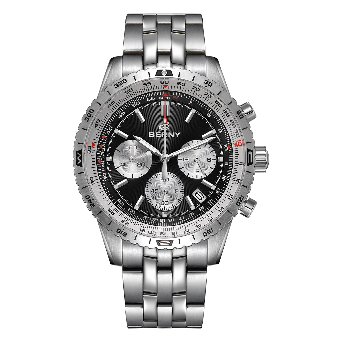 Chronograph Steel Watch