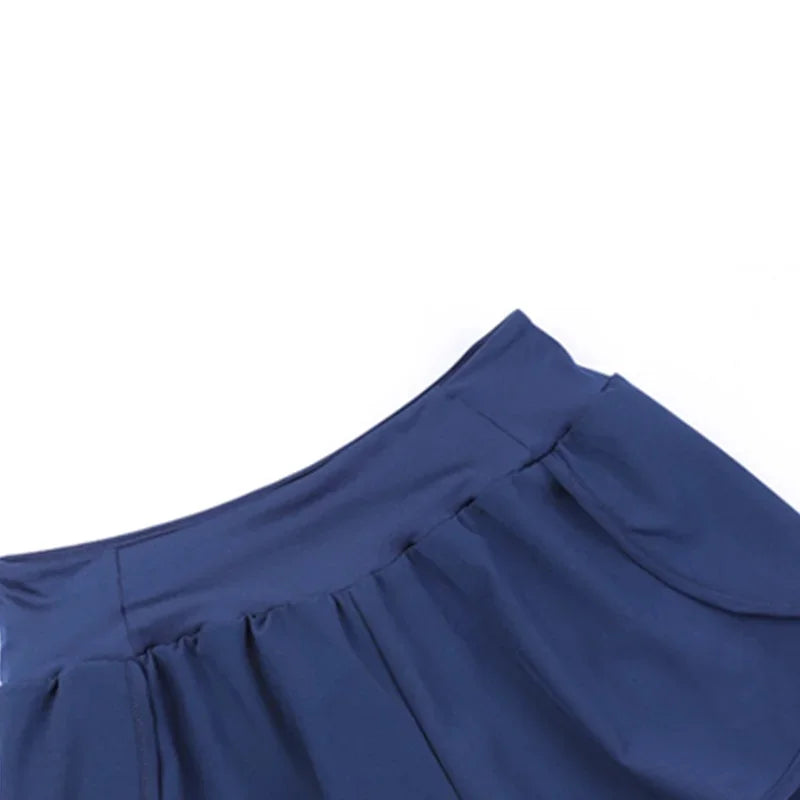 Elastic-Waist Workout Shorts