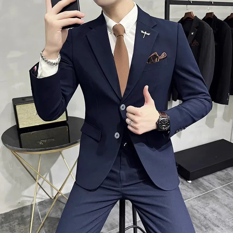 Boutique Slim Business Office Suit