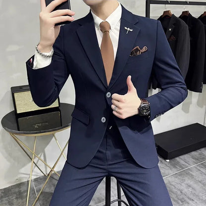 Boutique Slim Business Office Suit