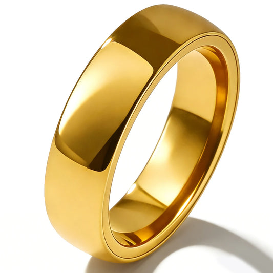 NFC Smart Ceramic Gold Ring