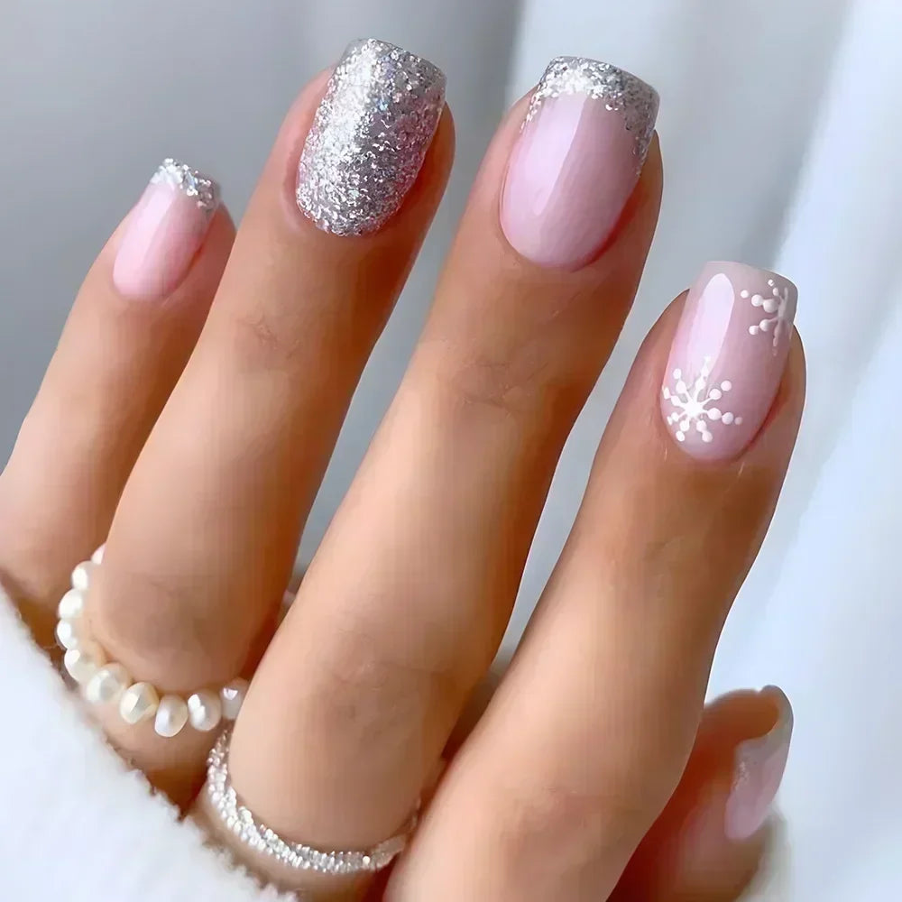 Green Leopard Press On Nails