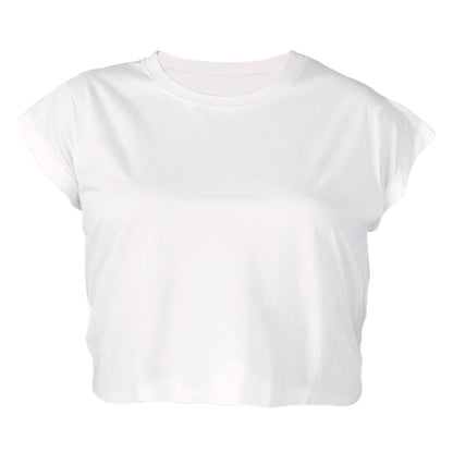 Batwing Sleeve Crop Top