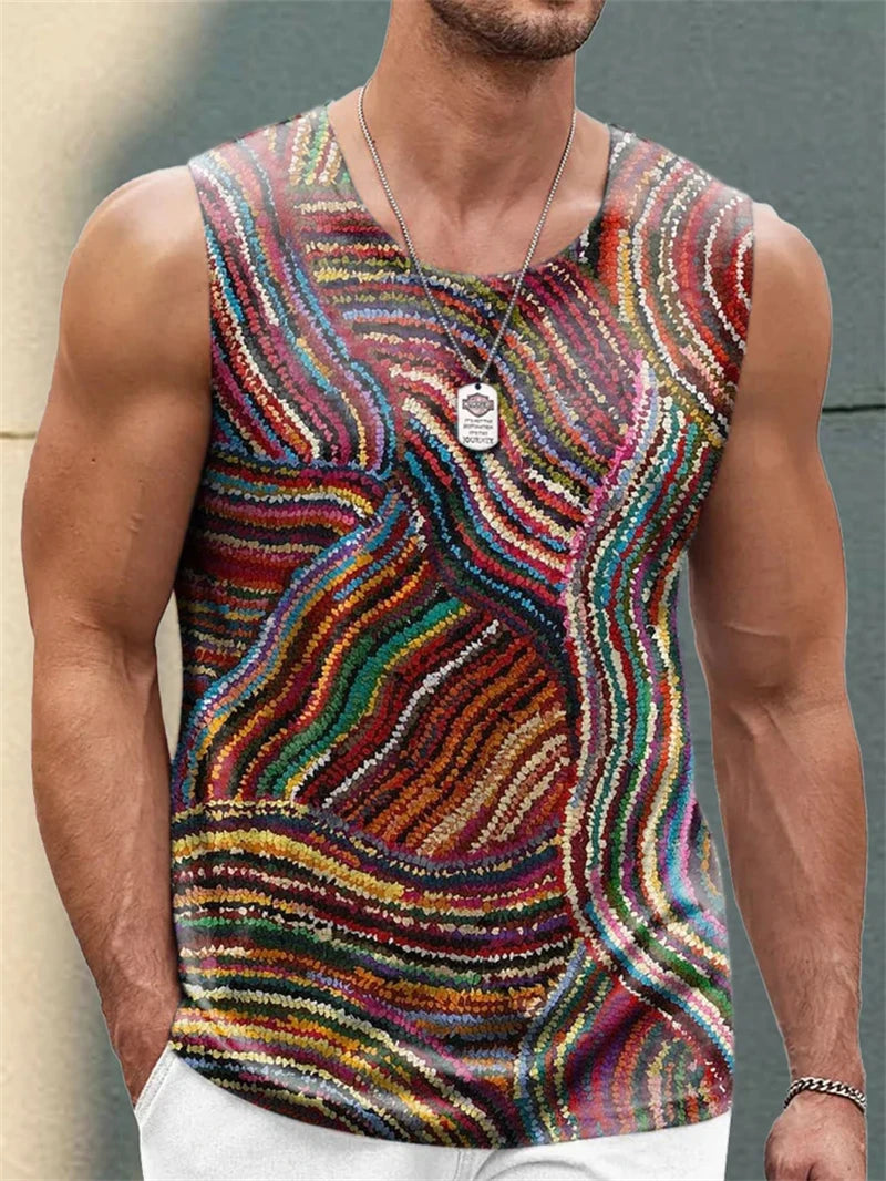 Tribal Ethnic Streetwear Tank Top