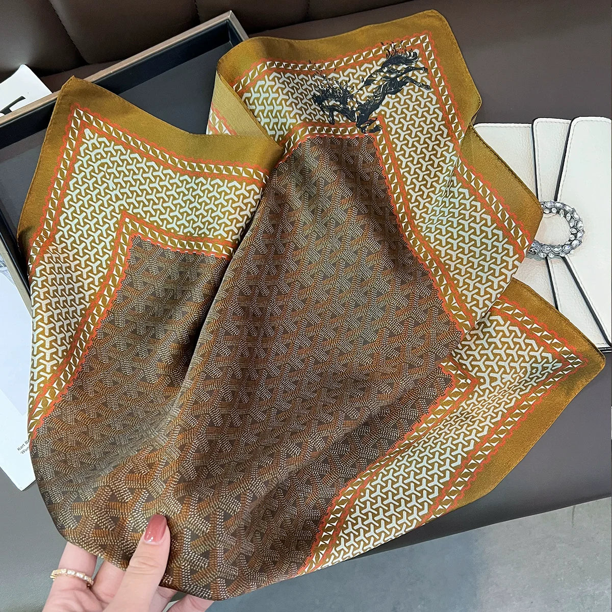 Mulberry Silk Bandana Scarf